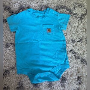 Carhartt Bright Blue Infant Onesie